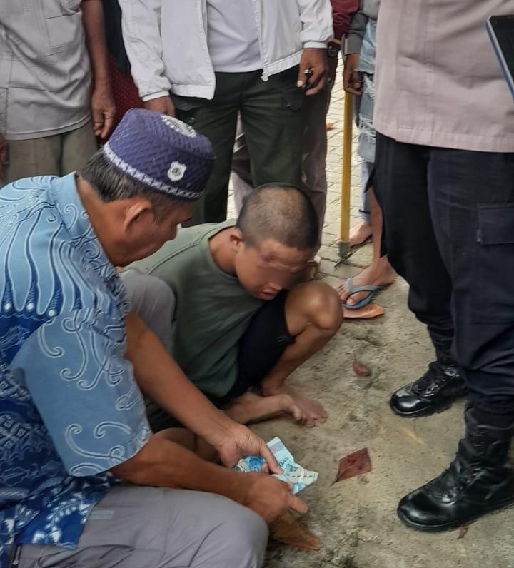 Tertangkap Tangan Warga, Ternyata Pelaku Sudah Sering Curi Uang Kotak Infaq Masjid