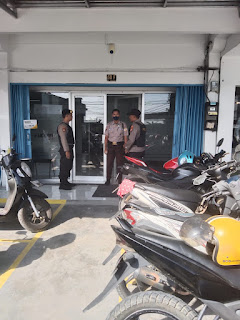  Polsek Pangkalan Kerinci Patroli di Sejumlah Lokasi