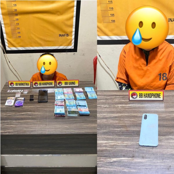 Polres Inhil Berhasil Ungkap Peredaran Narkoba di Tembilahan Hulu, Dua Perempuan Diamankan