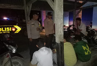 Malam Hari, Polsek Kerumutan Tingkatkan Patroli 