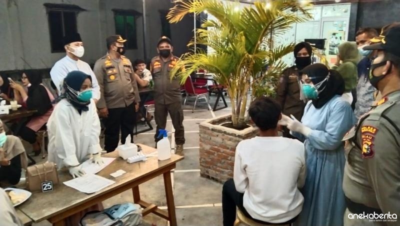 Kapolres Rokan Hulu Pimpin Langsung Kegiatan Yustisi Didalam Takbir