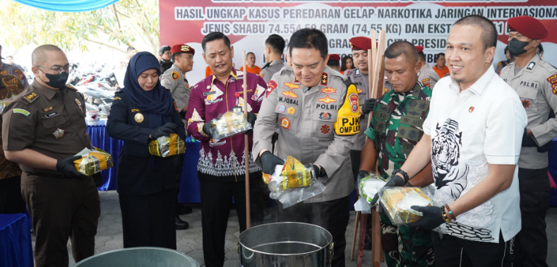 Kapolda Riau Tegas Perangi Narkoba usai Ringkus 270 Tersangka dalam Sebulan