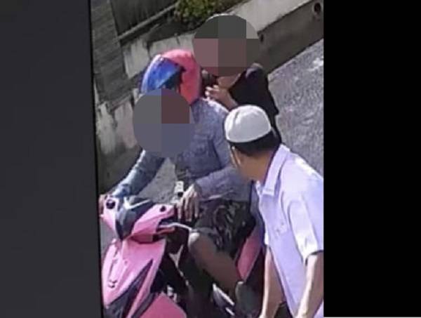 Terekam CCTV, Jambret yang Beraksi di Perumahan UNRI Diciduk Polisi