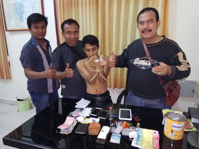 Kuasai Shabu Shabu, Seorang Bandar Narkoba Diamankan Polsek Kampar Kiri Hilir