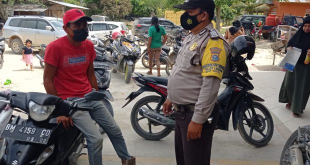 Polsek Langgam Kembali Lakukan Patroli Yustisi di Wilayah Kecamatan Langgam