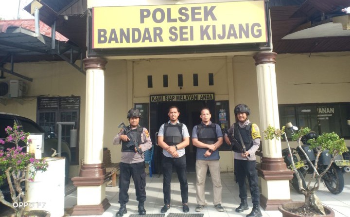 Personil Polsek Bandar Sei Kijang Melaksanakan Patroli Kesiapsiagaan