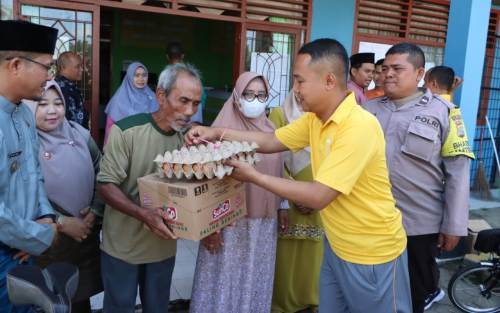 Kapolres Siak Himbau Warga Banjar Seminai Tidak Membakar Lahan 