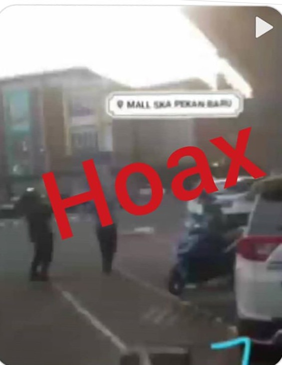 Polda Riau Selidiki Pengunggah Video Hoaks 2 Cewek Bunuh Diri Berlokasi di Mal SKA Pekanbaru