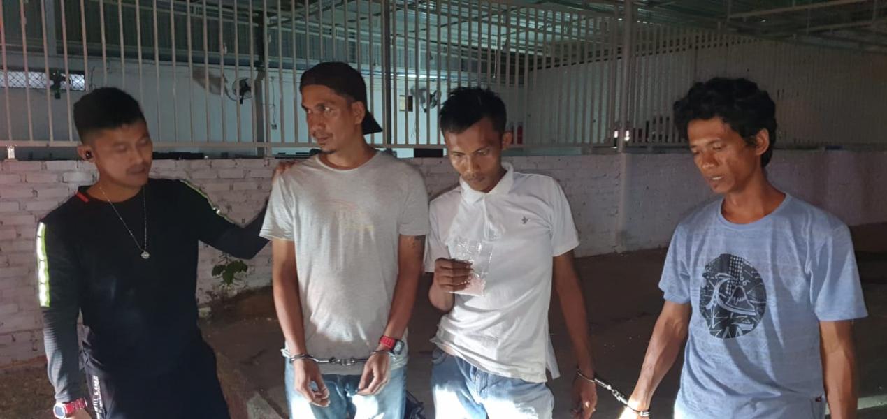 3 Pelaku Ditangkap Polsek Kota Pekanbaru Saat Akan Transaksi
