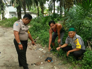 Sepucuk Senpi Tak Bertuan Ditemukan Warga Tergeletak di Jalan Setapak