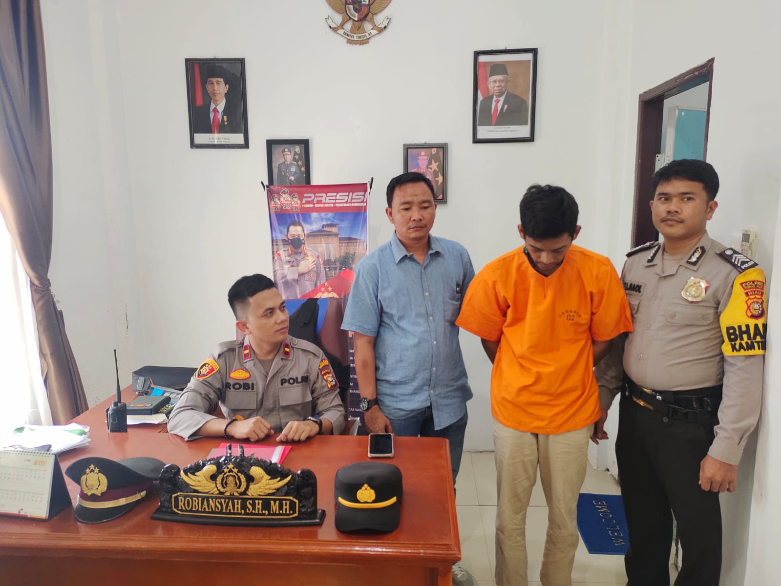 Berkat Kerja Keras, Kapolsek Batu Hampar Akhirnya Berhasil Amankan Pelaku Curanmor Setelah 7 Bulan Buron