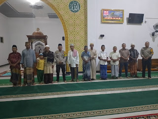 Dukung Program Kapolres Pelalawan, Polsek Ukui Rutin Gelar Kegiatan Shubuh Harmoni 