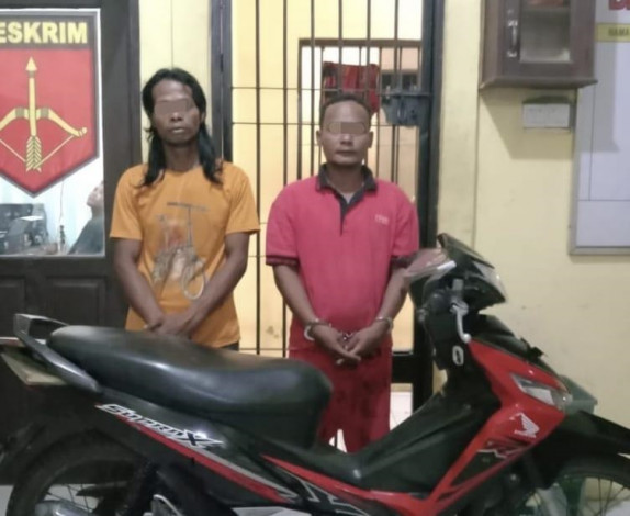 Polres Inhu Bekuk Pelaku Curanmor
