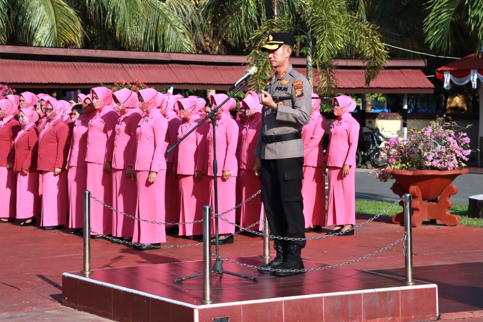 Sebanyak 64 Personel Polres Inhil Naik Pangkat Setingkat Lebih Tinggi