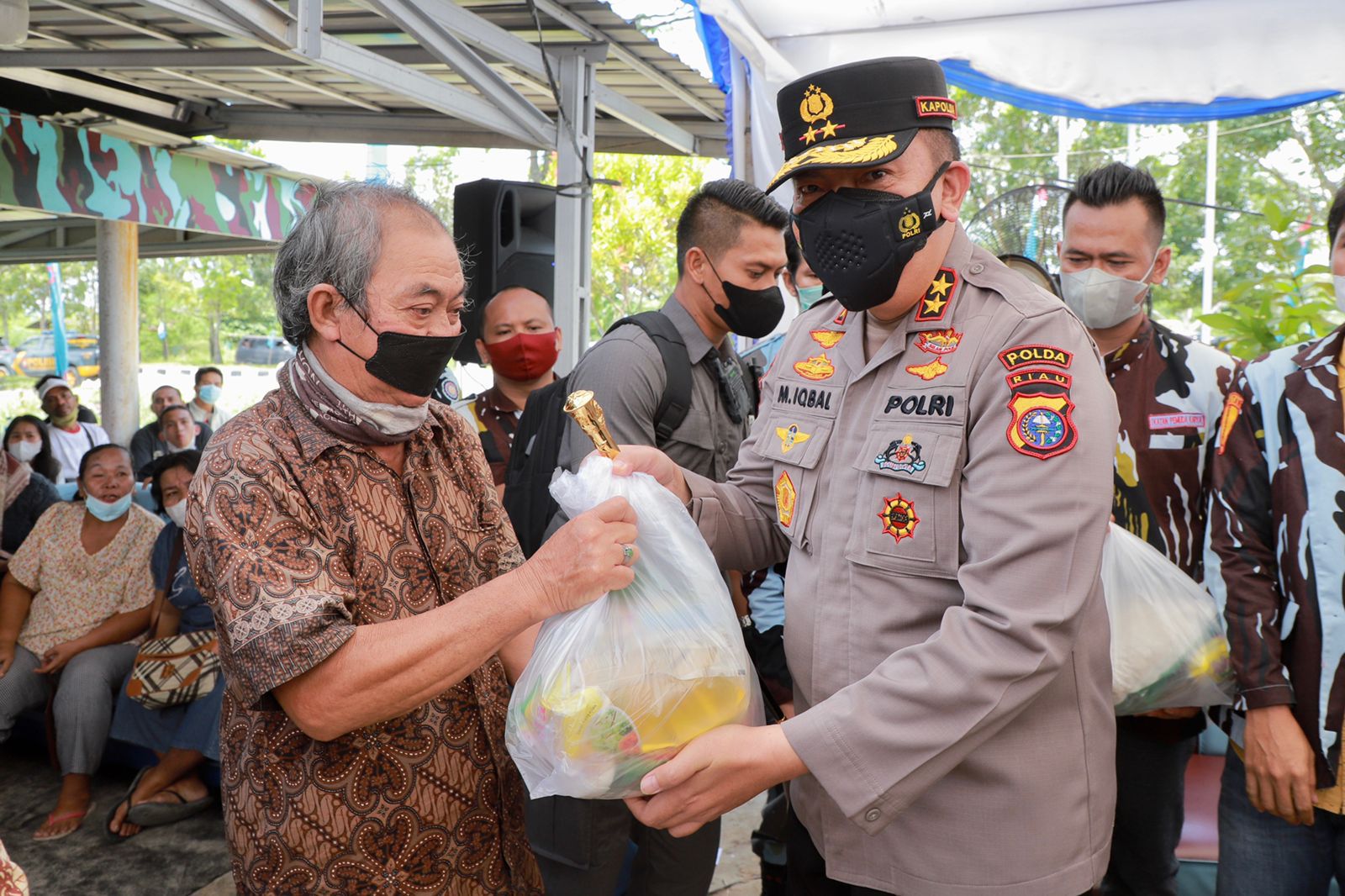 Kerjasama Dengan Polda Riau, DPD IPK Hadirkan Ribuan Masyarakat Untuk di Vaksin di Pekanbaru