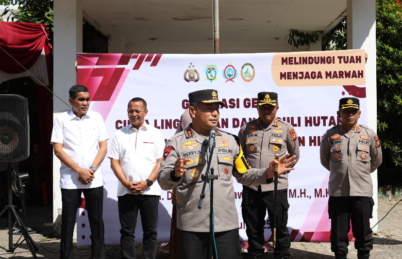 Generasi Z Peduli Hutan, Kapolda Riau Ajak Pelajar Jadi Pohon Harapan Masa Depan