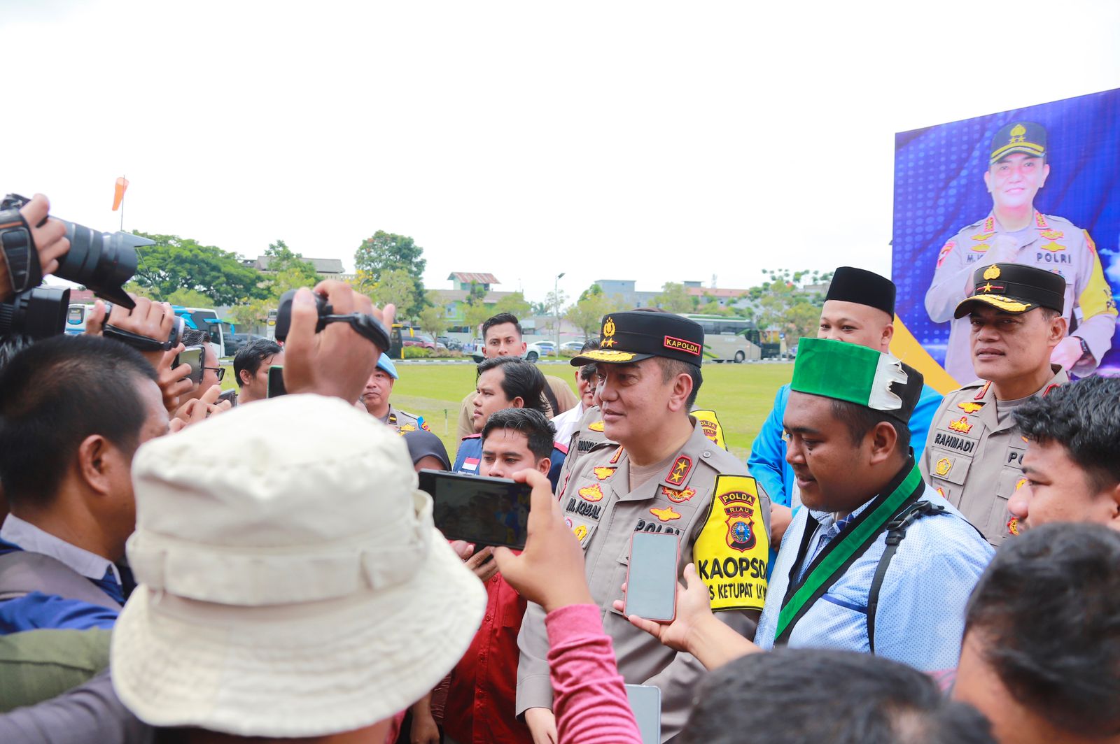 Badko HMI Apresiasi Kapolda Riau dalam Pengamanan Lebaran Idul Fitri 1444 H