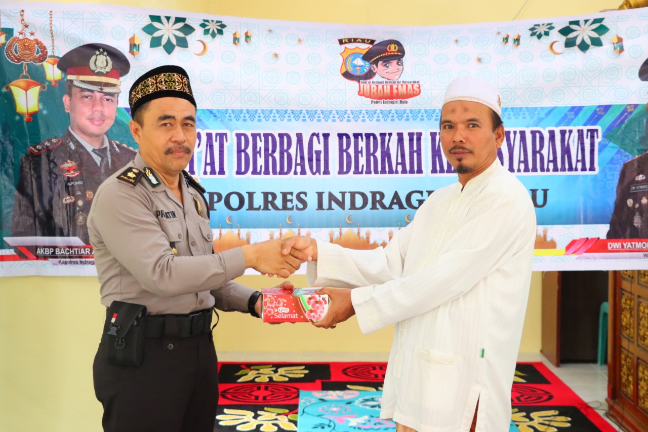Program Jubah Emas Polres Inhu Sasar Pengurus Masjid Al-Islah Pekan Ini