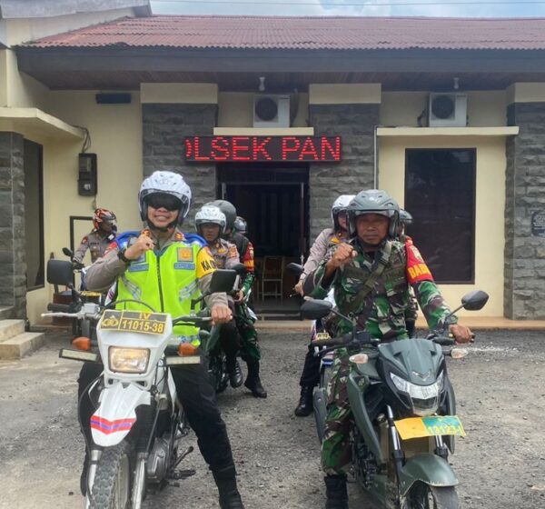 Sinergitas TNI-Polri, Polres Pelalawan Gelar Apel dan Patroli Pengamanan Hari Buruh Internasional