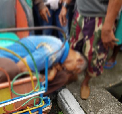 Di Inhil, Sedang Menunggu Penumpang, Tukang Becak Ini Ditemukan Meninggal Dunia