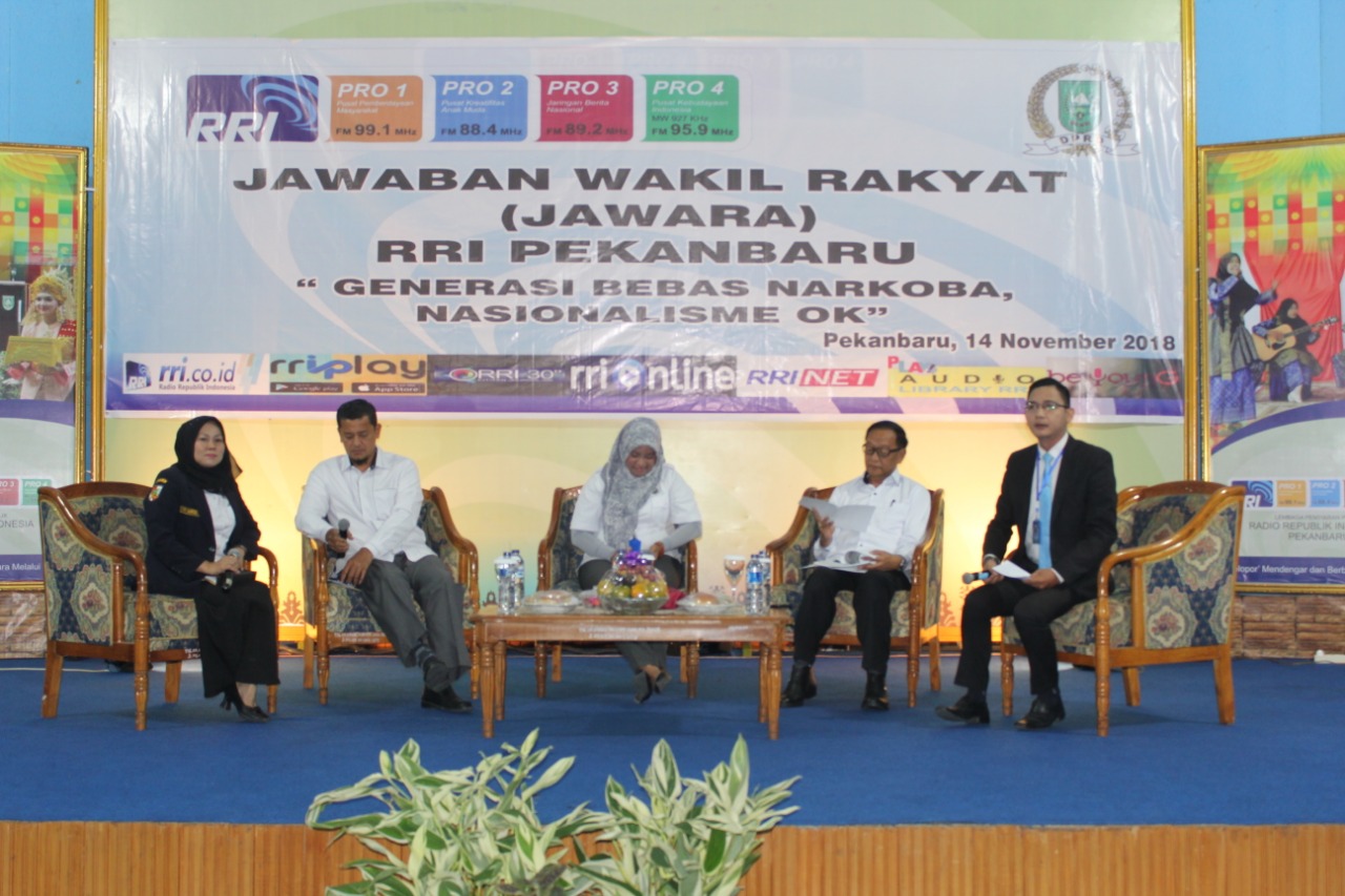Dir Narkoba Polda Riau Dialog Interaktif RRI Generasi Bebas Narkoba 