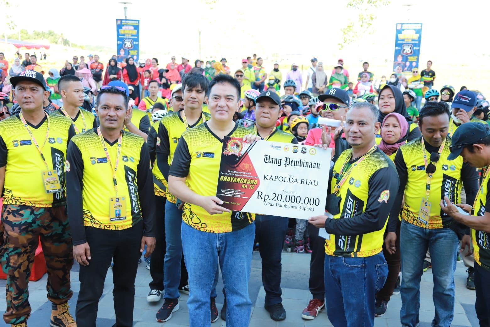 Irjen Moh Iqbal Buka Kejuaraan Sepatu Roda Kapolda Cub 2022.