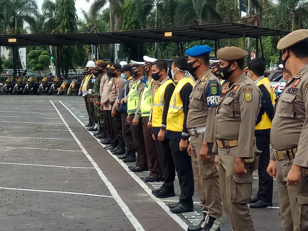 Pastikan Warga Taati Prokes, Polsek Bagan Sinembah Gelar Ops Yustisi di Jalan Jendral Sudirman