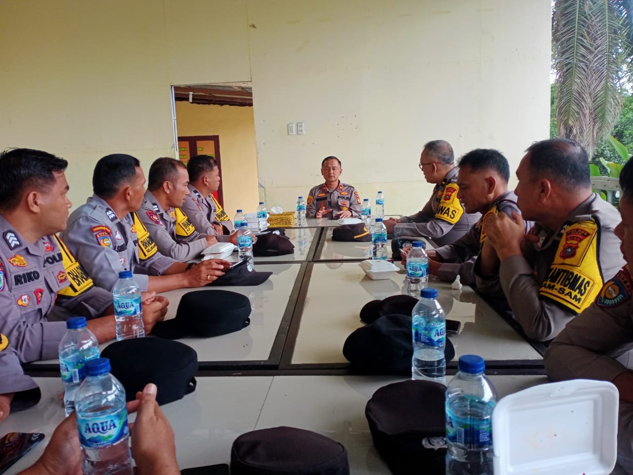 Kapolsek Kandis Optimalisasi Kinerja Bhabinkamtibmas Lewat Program Terpadu, Ada Ketahanan Pangan dan Mitigasi Karhutla