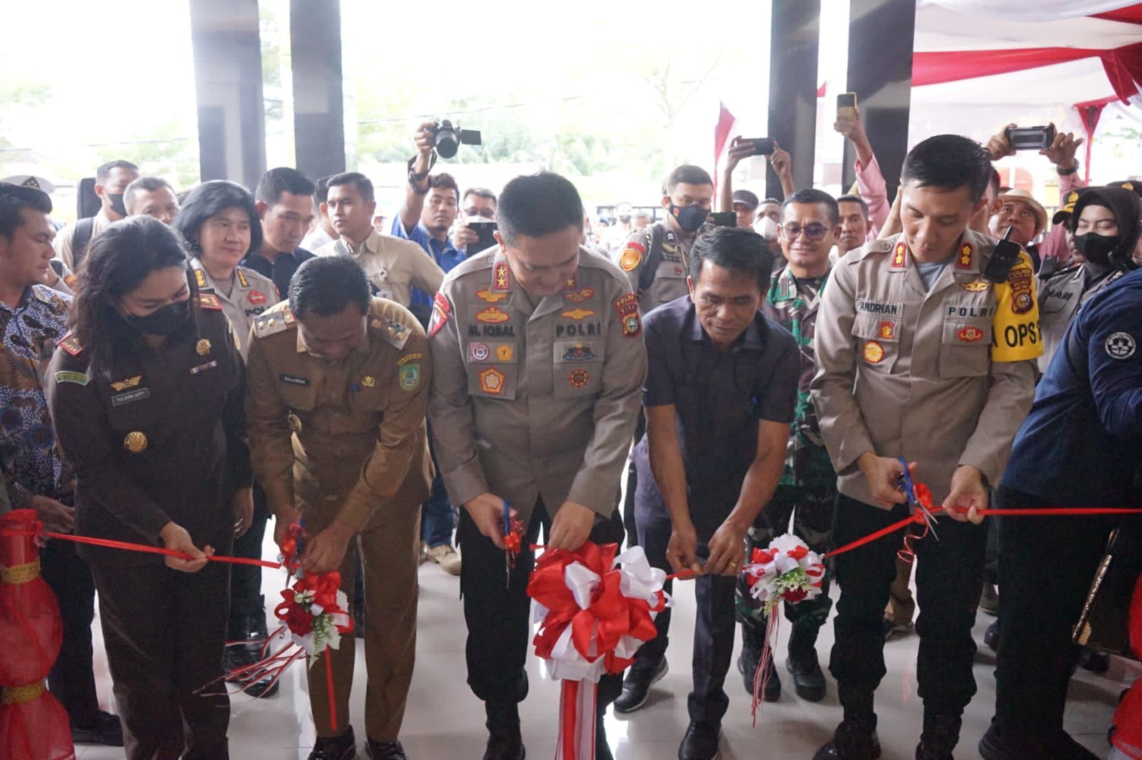 Resmikan Kantor Pelayanan Terpadu Polres Rohil, Kapolda Riau Irjen Iqbal : Strategi Harus Berorientasi Pada Pelayanan Publik