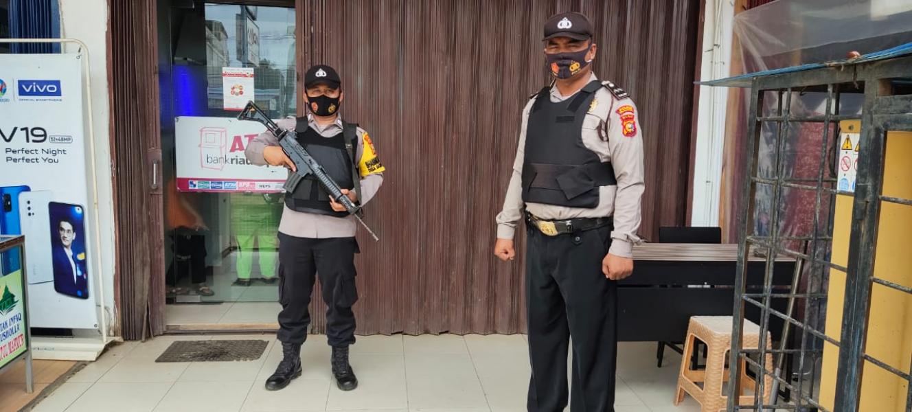 Cegah Kejahatan C3, Polsek Ukui Selalu Rutin Giatkan Patroli