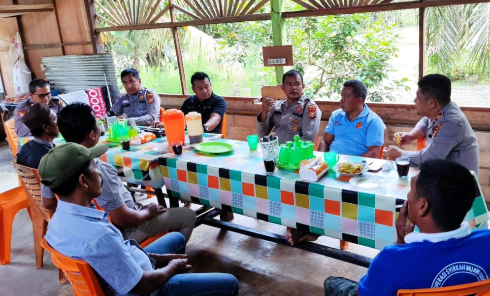 Polsek Lirik Kumpulkan Para Tokoh Sempena Ops Bina Waspada