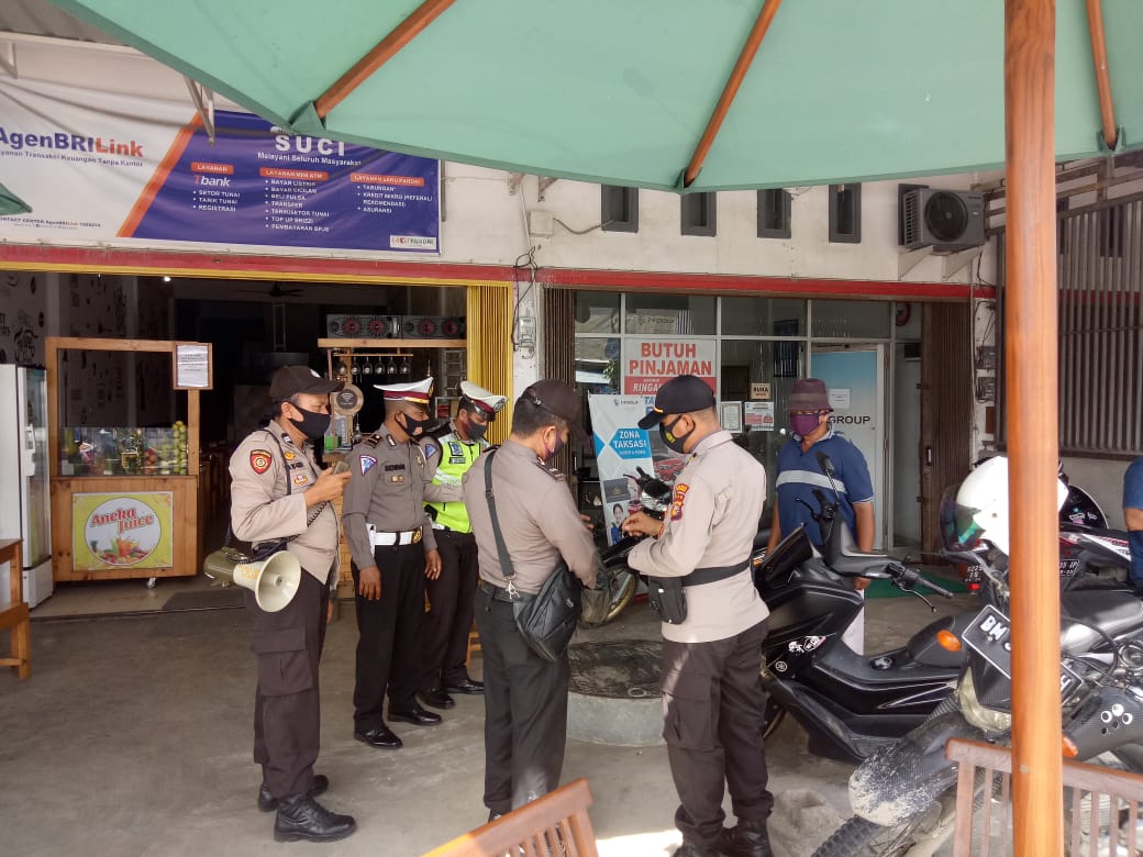 Polsek Pangkalan Kuras Gencar Lakukan Operasi Yustisi