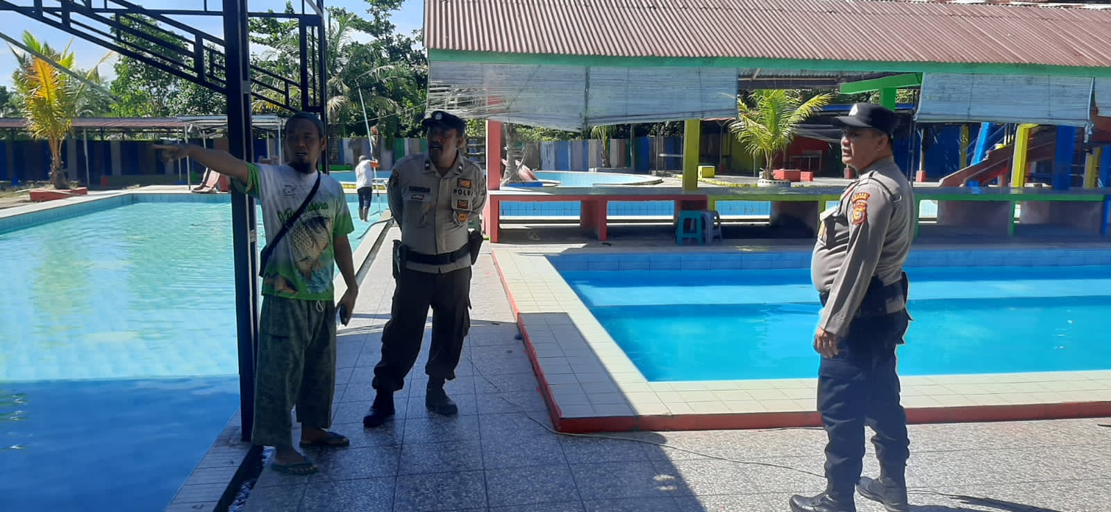 Polsek Tanah Putih Patroli di Objek Wisata, Imbau Penjagaan Ketat Terhadap Pengunjung dan Kendaraan