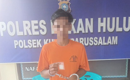 Pengedar Sabu di Rohul Ditangkap Saat Hendak Transaksi di Kebun Sawit