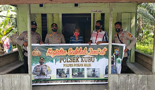 Kembali Polsek Kubu Sedekah Jum