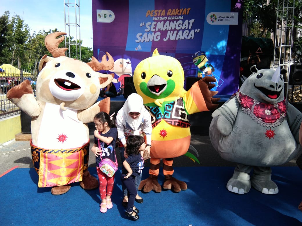 Pesta Rakyat Dukung Bersama Penyelenggaraan Asian Games ke 18