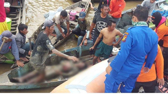 Ada Bekas Gigitan di Bahu Sebelah Kanan, Jasad Warga Inhil yang Diterkam Buaya Akhirnya Ditemukan