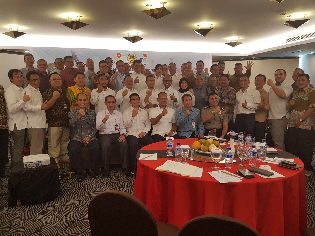 Dir Reskrim Sus Polda Riau Hadiri Pertemuan Dwi Bulanan Security SKK Migas Tahun 2018