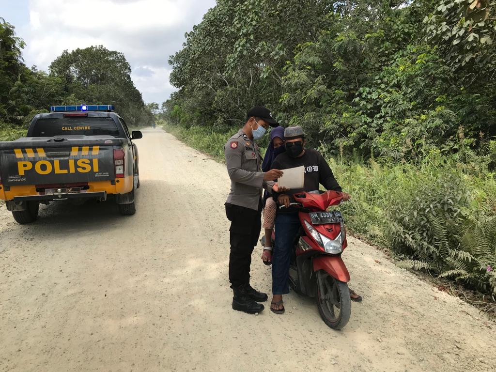 Cegah Karhutla, Ini yang Dilakukan Polsek Ransang Barat