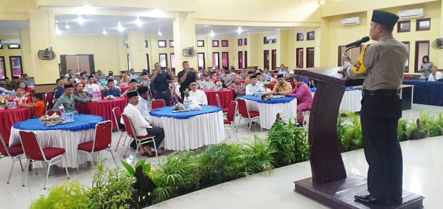 Polres Rohil Laksanakan Giat Forum Silahturahmi Kamtibmas dan Berbuka Bersama di ula Tunggal Panalua