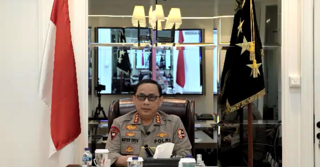 Virtual, Wakapolri Resmikan Gedung Mapolda, SPN Serta Masjid Al Adzim Polda Riau