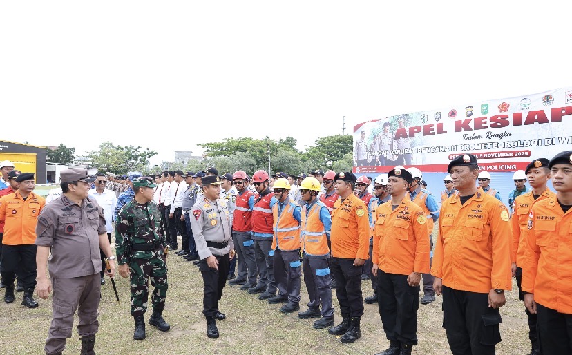Polda Riau Gelar Apel Siaga Bencana, Pastikan Kesiapan Personel dan Sarpras