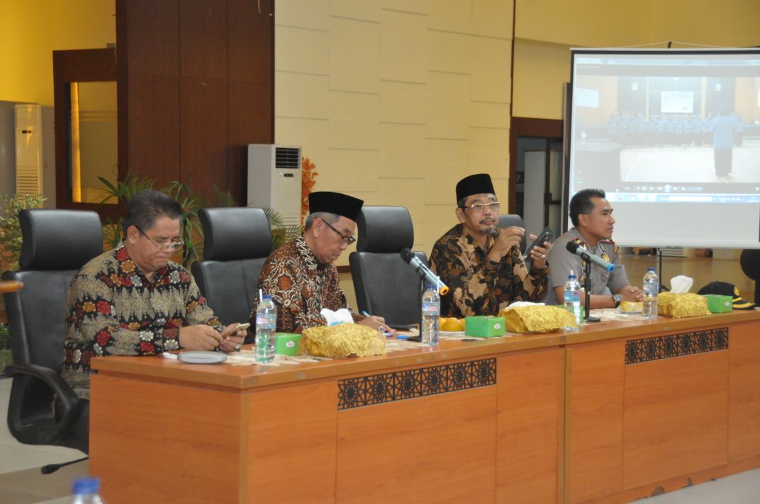 Wakapolresta Pekanbaru Hadiri FGD UIN Suska Dengan Forum PTKIN se Indonesia 