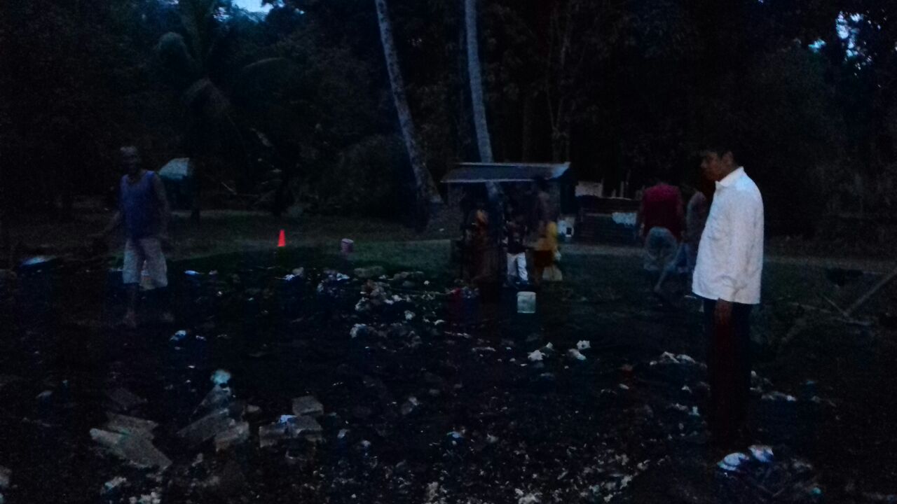Kebakaran Rumah Di Ds.Koto Kombu Kec.Hulu Kuantan 