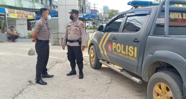 Kegiatan Pengaturan Lalin dan Cegah C3 Kembali di Laksanakan Polsek Pangkalan Kerinci