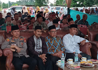 Kapolsek Bandar Sei Kijang Hadiri Kegiatan Wisuda Tahfiz 30 Juz Ponpes Al Muslimun