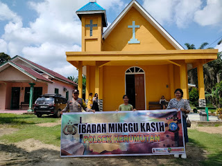 Minggu Kasih Polsek Kerumutan, Ini Pertanyaan Warga 