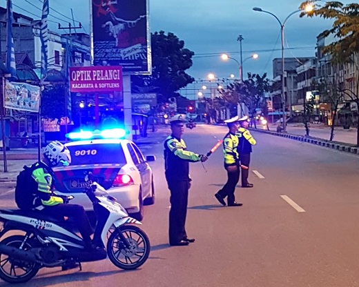 Sejumlah Motor Balapan Liar Berhasil Diamankan Sat Lantas Polres Bengkalis