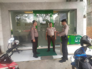 Polsek Pangkalan Kerinci Terus Berupaya Jamin Keamanan