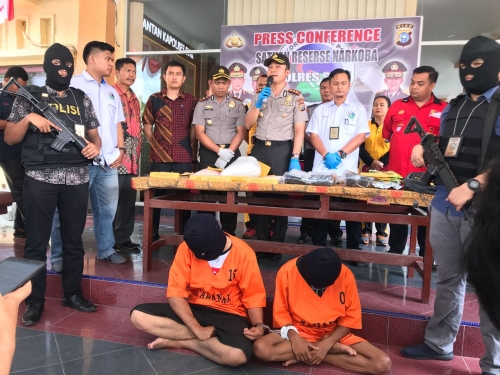 Polres Siak Gagalkan Penyeludupan 6 Kg Sabu dan 4.926 Ekstasi yang Diduga Dikendalikan dari Lapas